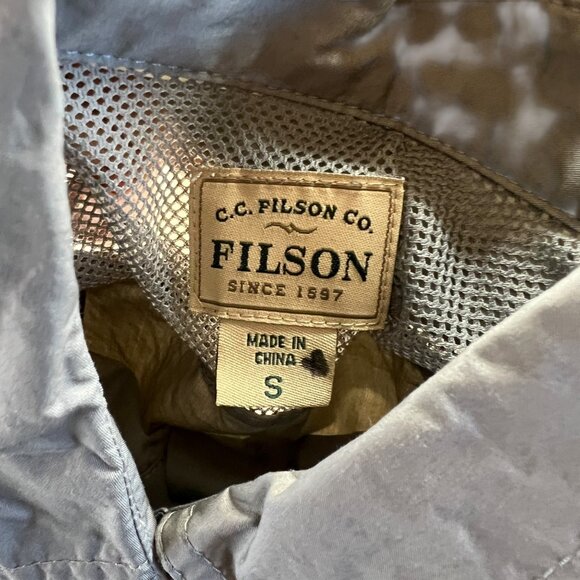 Filson Womens Field Shirt Button Up Tan Khaki Size Small - Picture 12 of 12